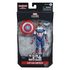 Hasbro Marvel Legends Disney Plus Captain America (Captain America Flight Gear BAF)