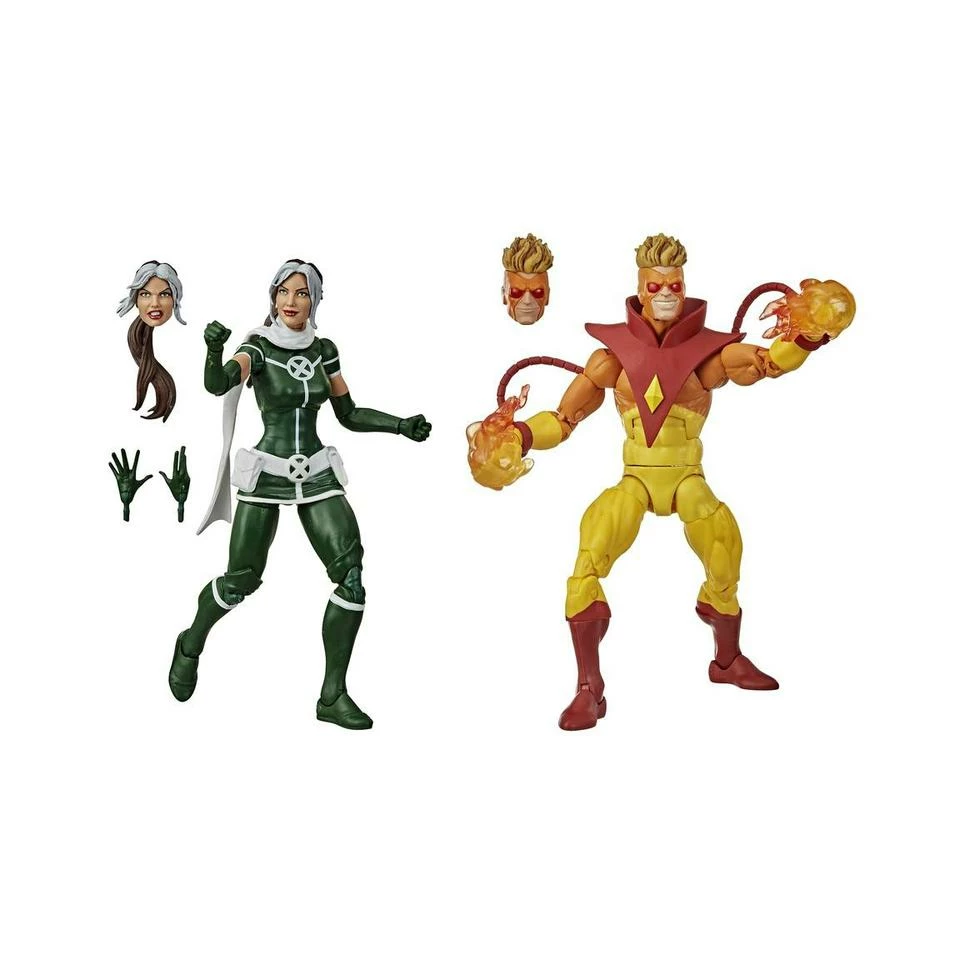 Hasbro Marvel Legends X-Men 20th Anniversary Rogue & Pyro - Image 2