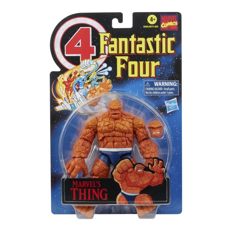 Hasbro Marvel Legends Retro Fantastic Four - Set Of 6 - Image 4