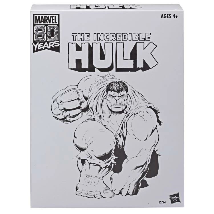 Hasbro Marvel Legends 80th Anniversary Marvel Comics The Incredible Hulk - Grey - Image 3