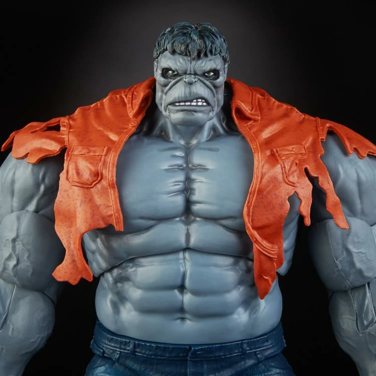 Hasbro Marvel Legends 80th Anniversary Marvel Comics The Incredible Hulk - Grey - Image 9