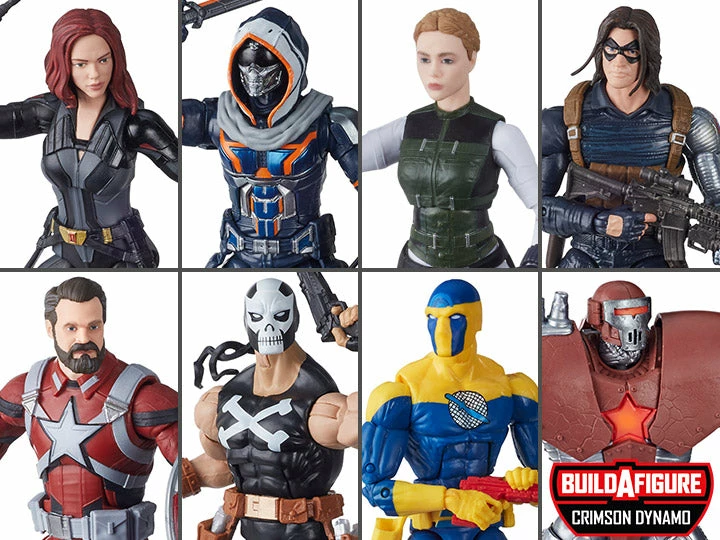 Hasbro Marvel Legends Black Widow - Black Widow (Crimson Dynamo BAF) - Image 3