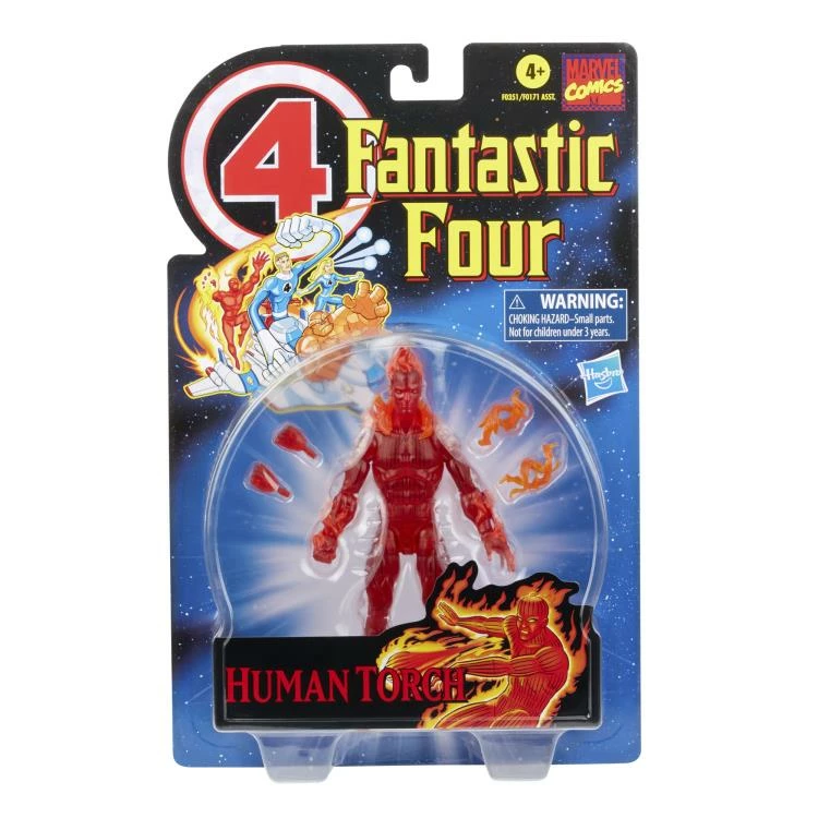 Hasbro Marvel Legends Retro Fantastic Four - Set Of 6 - Image 10