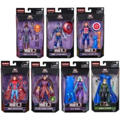 Hasbro Disney+ Marvel Legends What If? Wave - Set Of 7 (Marvel's The Watcher BAF)